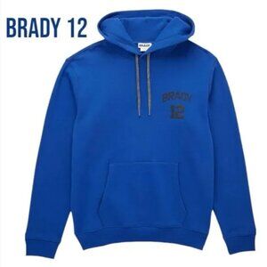 BRADY Brand Blue "12" Hoodie Size XXL - Recycled Cotton G.O.A.T.